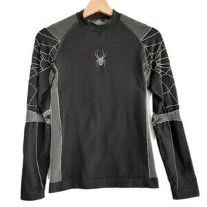 SPYDER Athletic Base Layer Long Sleeve Top Kids Youth Sz L / XL